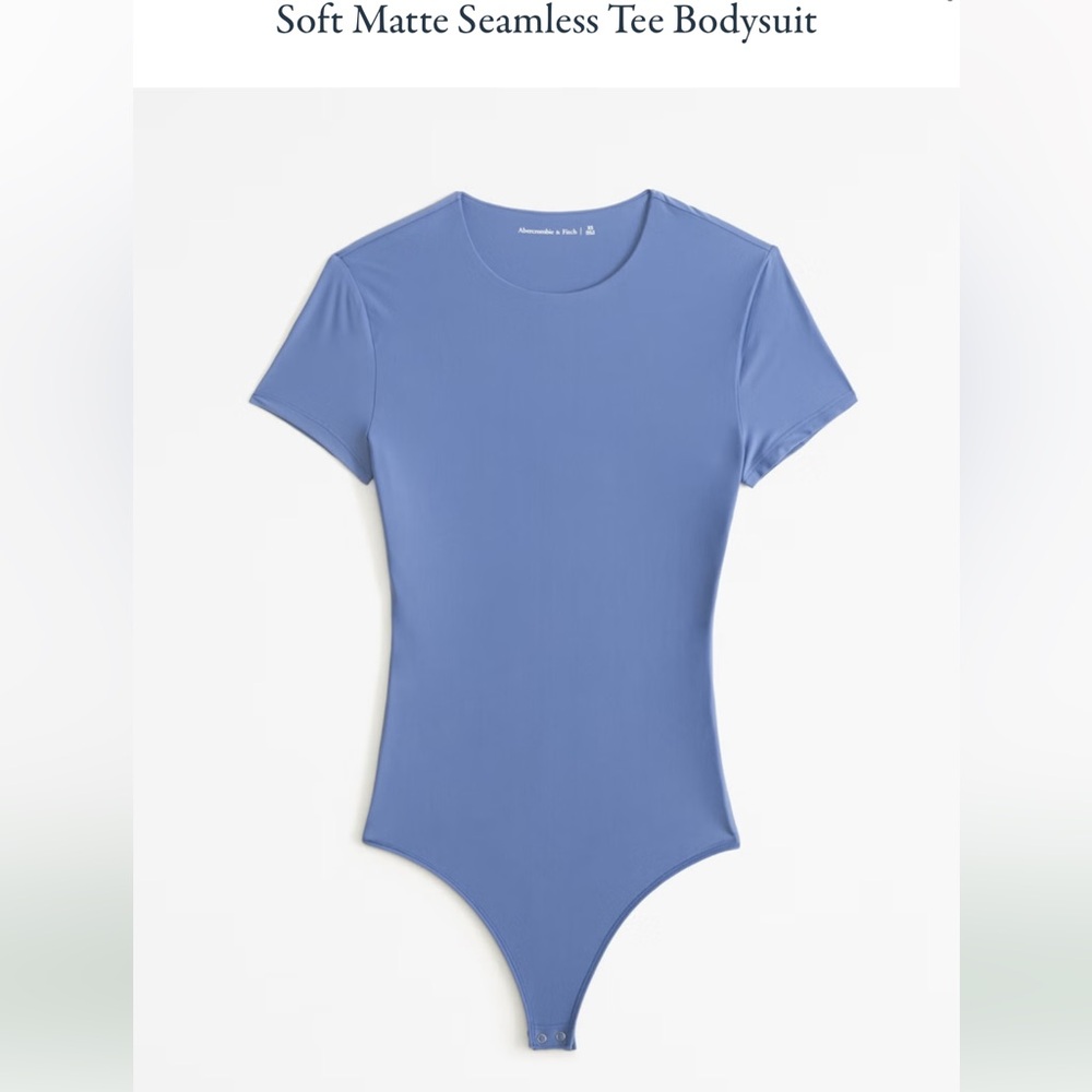 Abercrombie & Fitch Blue Bodysuit Top